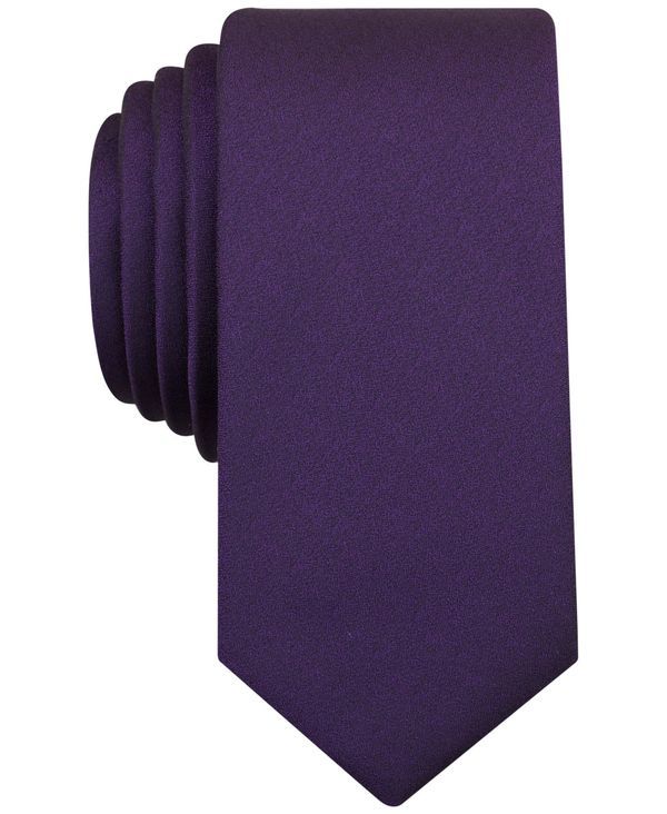 バースリー メンズ アクセサリー ネクタイ Bar III Sable Solid Tie Plum プラム