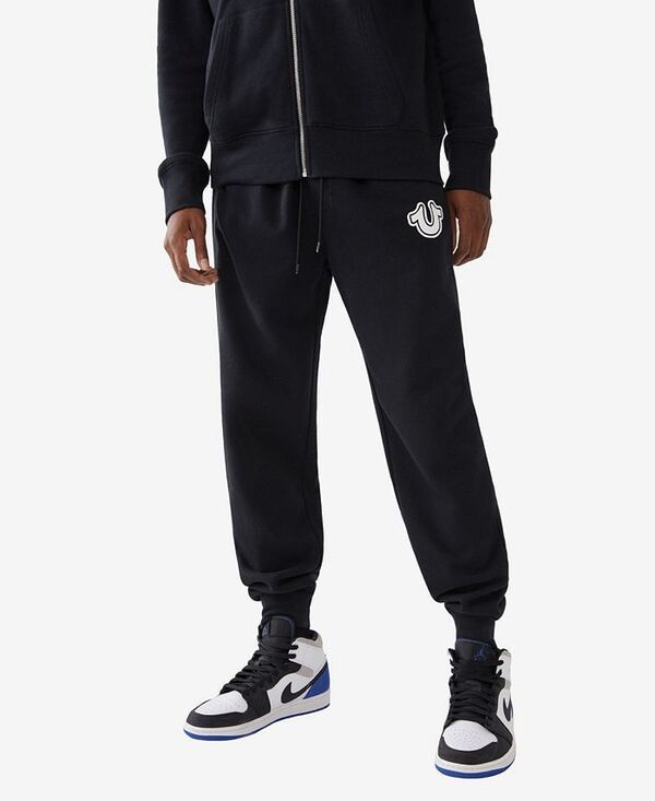 トゥルーレリジョン メンズ ボトムス カジュアルパンツ True Religion Mens Core Jogger Pant Black ブラック