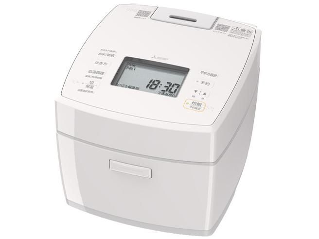 【新品・5営業日で発送】MITSUBISHI 三菱電機 三菱電機 NJ-VP10J-W IHジャー炊飯器 炭炊釜 超音波吸水 銘柄芳潤炊き 5.5合炊き 白亜麻 2026年モデル(NJ-VP10J)