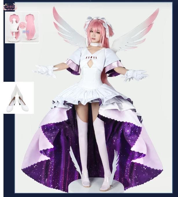 魔法少女まどか☆マギカ 鹿目まどか コスプレ衣装 ウィッグ 靴子 24,360円