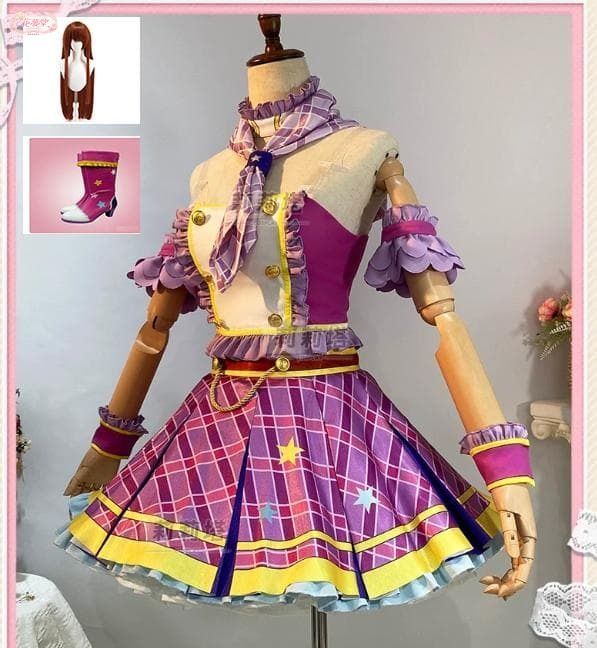 紫吹蘭コスプレ アイカツ 紫吹蘭 コスプレ ローズボンボンコーデ