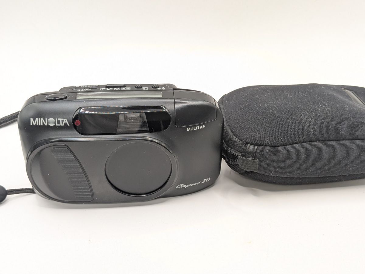 ☆極上品☆ ミノルタ MINOLTA Capios 20 ブラック カピオス コンパクト
