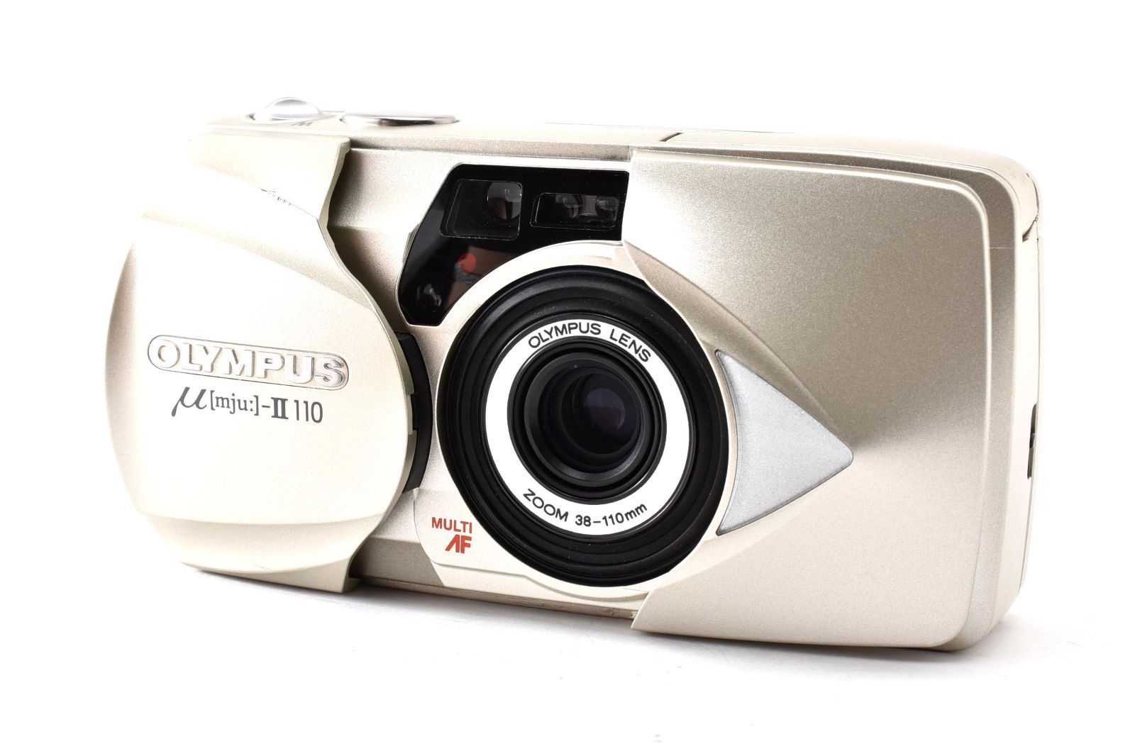 オリンパス ミューⅡ 110 美品　シャッター降ります 返品保証】☆美品☆オリンパス OLYMPUS μ[mju:]-Ⅱ 110 ZOOM 38-110mm