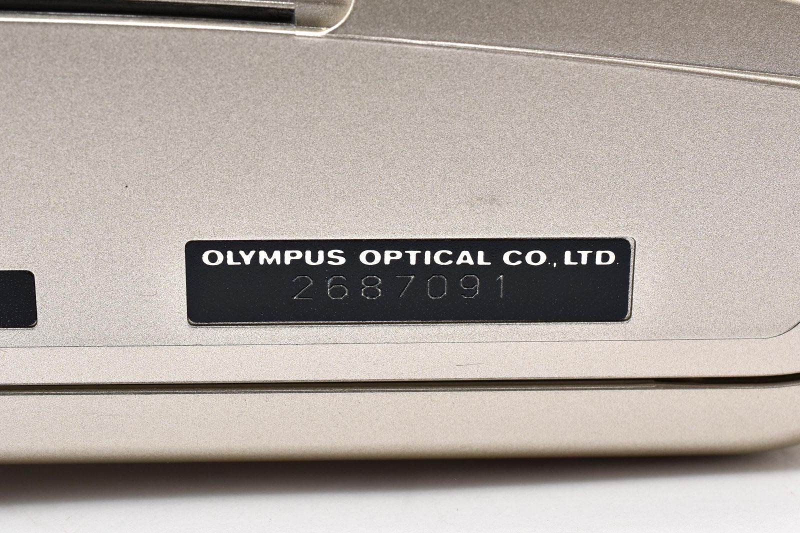 返品保証】☆美品☆オリンパス OLYMPUS μ[mju:]-Ⅱ 110 ZOOM 38-110mm