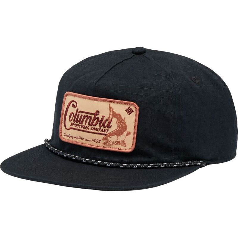 コロンビア メンズ アクセサリー 帽子 Columbia Ratchet Strap Snapback Hat BlackWest Fish ブラック