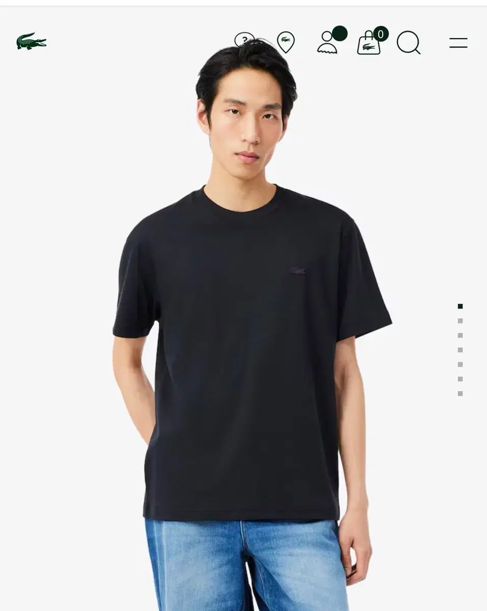 LACOSTE ラコステ メンズ 半袖 インターロック