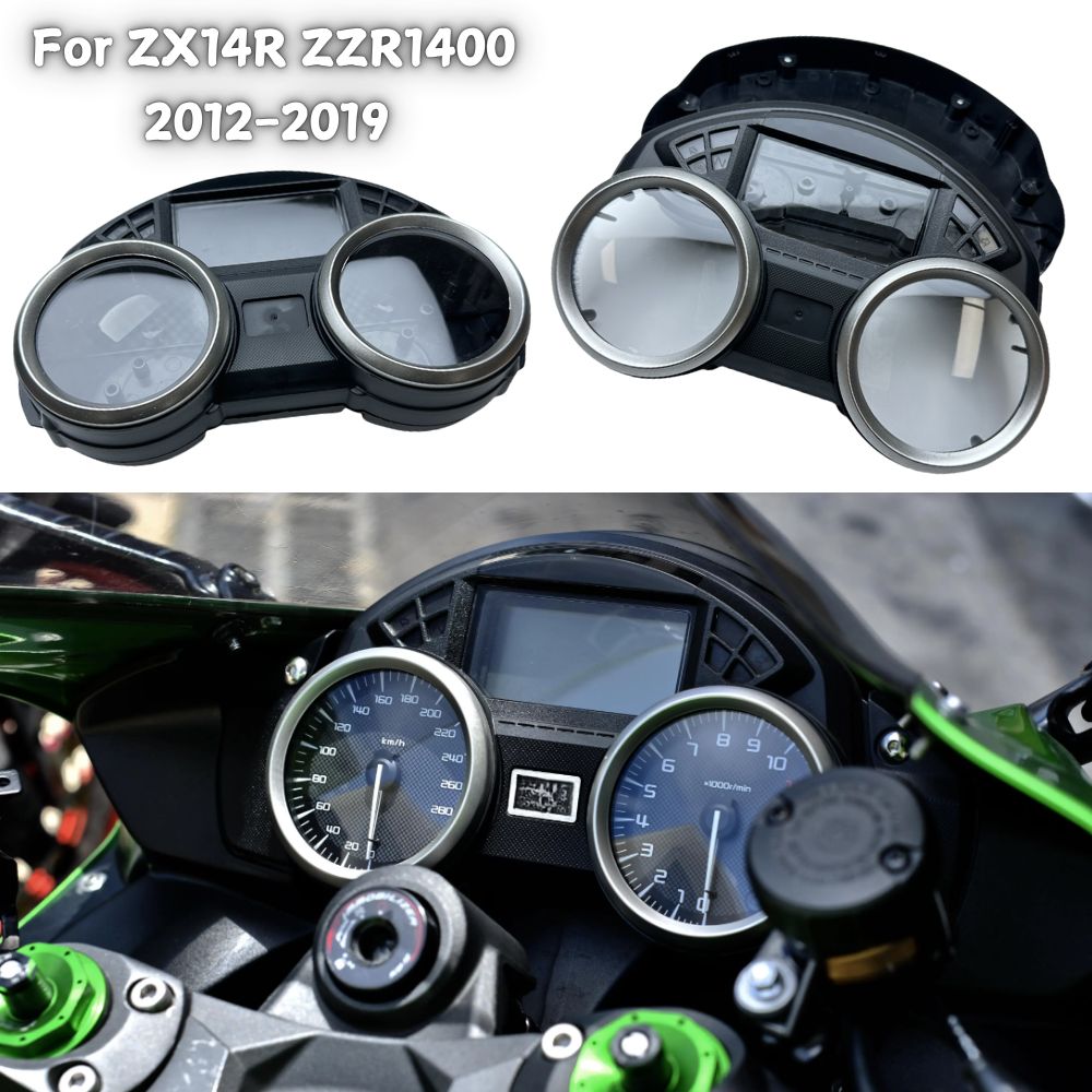 カワサキ ZX14R/ZZR1400 2012-2019 用 スピードメータータコメーターゲージハウジングカバー 10,197円