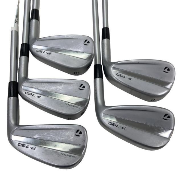 【中古】 テーラーメイド Taylor Made P・790(2023) 5S アイアンセット IR 純正特注シャフト (フレックスS) メンズ 男性用 右利き 右用 Cランク ゴルフクラブ