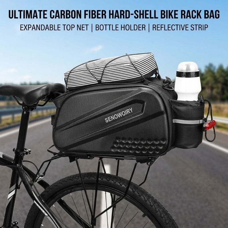 ハードシェルバイクトランクバッグ 14L 防水 MTB ロード E-バイク用 9,180円