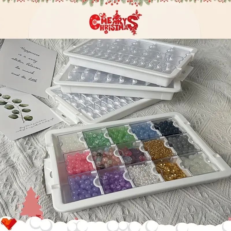 透明収納ボックス ネイルアクセサリー DIYビーズボックス 7,260円