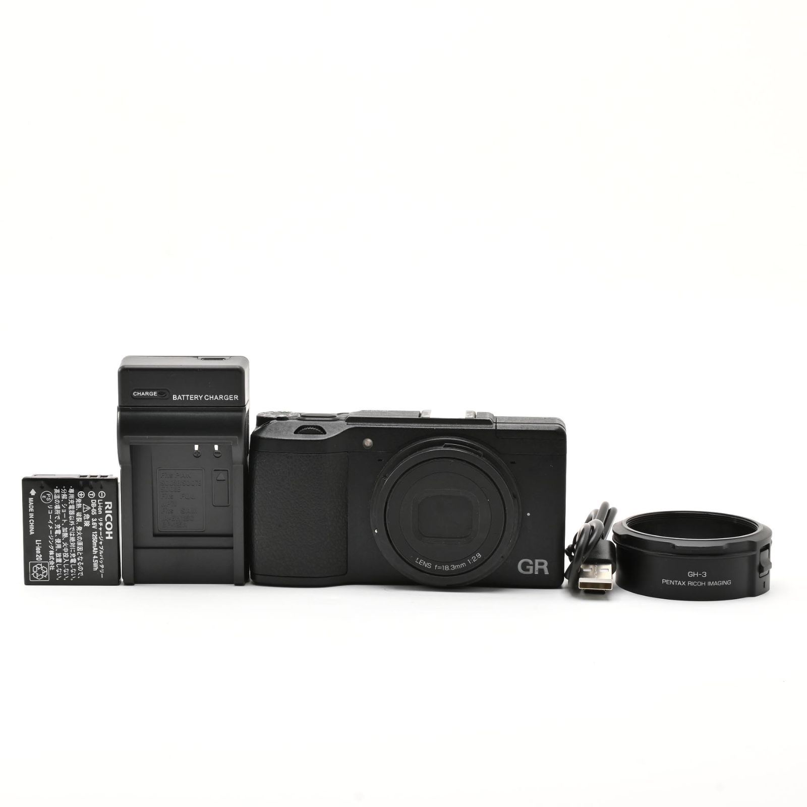 RICOH GR II デジタルカメラ 《レンズフード付き》