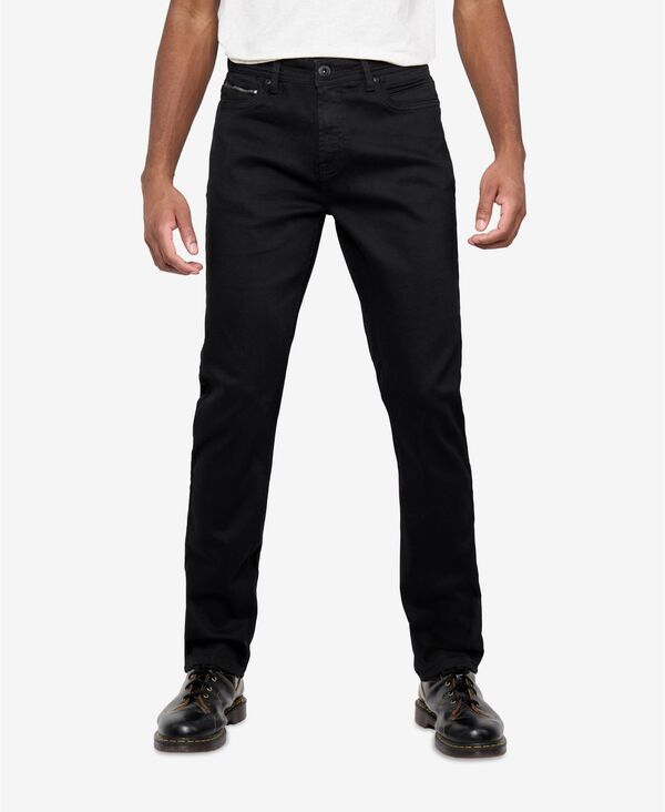 カルチュラ メンズ ボトムス デニムパンツ ジーンズ CULTURA Menslim Stretch Silicon Jeans Black ブラック