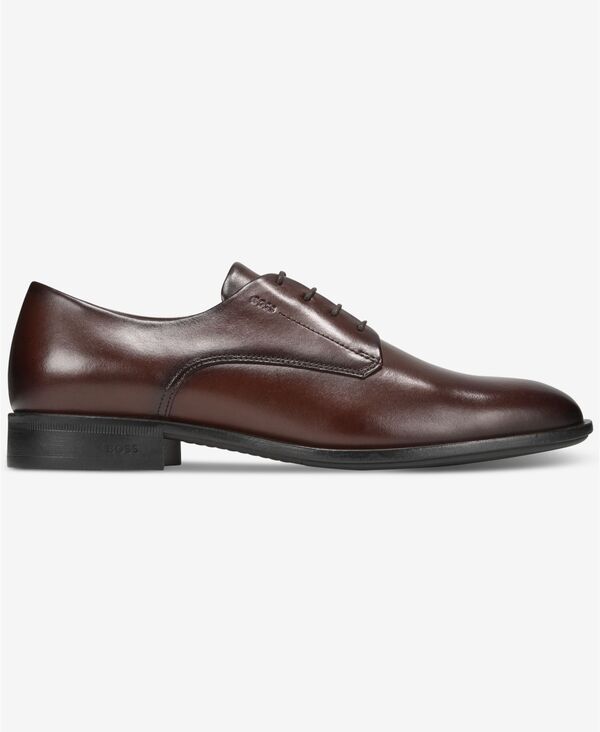 ヒューゴボス メンズ シューズ オックスフォード ダービー レース Hugo Boss by Mens Colby LaceUp Derby Dresshoes Dark Brown ブラウン