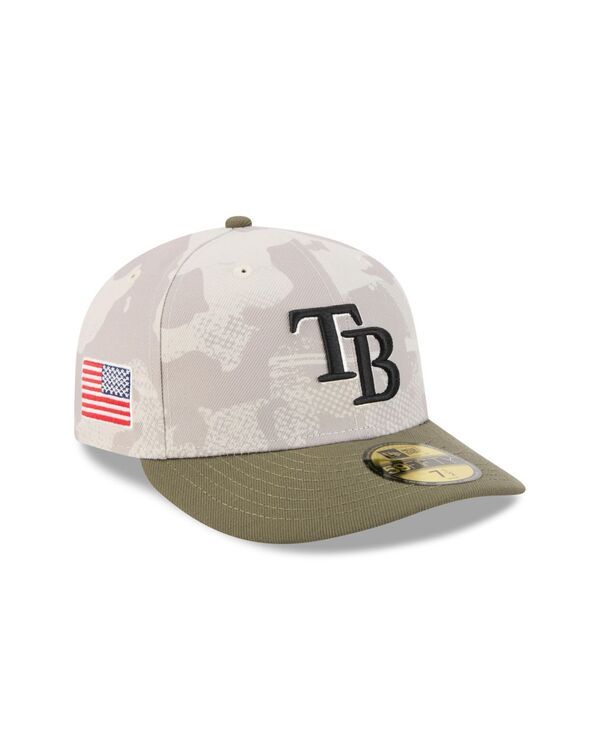 ニューエラ メンズ アクセサリー 帽子 New Era Mens Light BeigeOlive Tampa Bay Rays 2025 Armed Forces Day 59FIFTY Fitte 12,760円