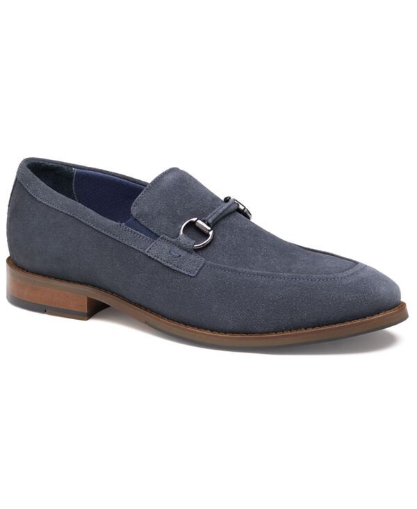 ジョンストンアンドマーフィー メンズ シューズ スリッポン・ローファー Johnston Murphy Mens Landry Bit RoundToe Loafers Navy suede ネイビー 26,520円