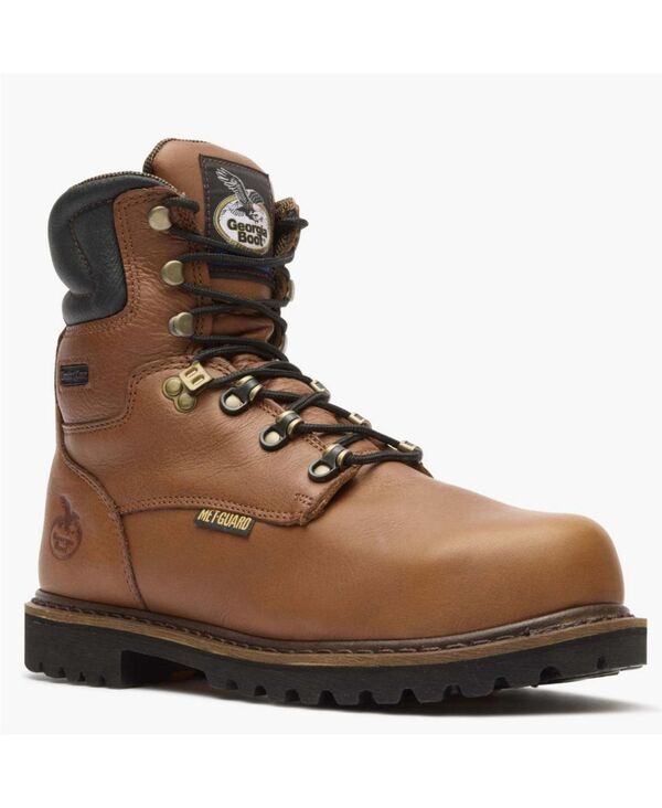 ジョージブーツ メンズ シューズ ブーツ・レインブーツ Tシャツ GEORGIA BOOT Mens Hammer Internal Metatarsal Steel Toe Work Boot Br 40,170円