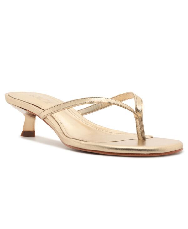 【送料無料】 シュッツ レディース サンダル シューズ Womens Carolyn SlipOn Dress Sandals Platina