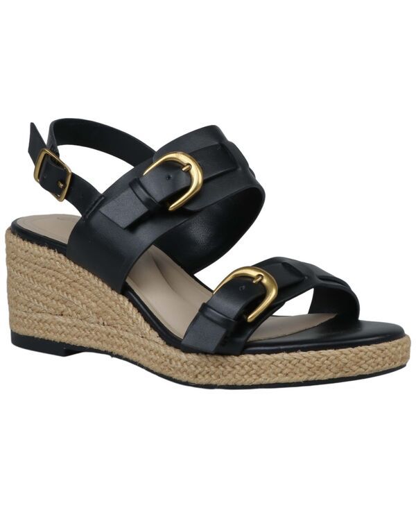 ジャーニ ベルニーニ レディース シューズ サンダル トール Giani Bernini Womens Talleyy Buckle Wedge Sandals Black ブラック