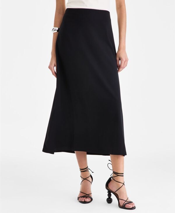 アイエヌシー インターナショナル コンセプト レディース ボトムスカート ミディ ニット INC International Concepts Womens Ponte Knit Midi Skirt