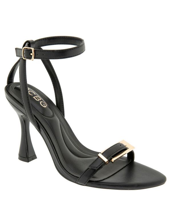 ビーシビージー レディース シューズ サンダル ヒール BCBG Womens Cleo Heeled Sandal Black ブラック