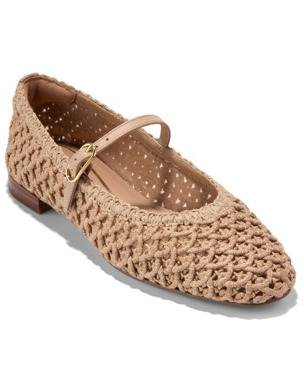 コールハーン レディース シューズ パンプス Cole Haan Womens Harlan Woven Mary Jane Ballet Flats Tuscan Sand Woven Fabric 34,320円