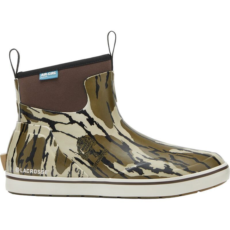 ラクロス メンズ シューズ ブーツ・レインブーツ LaCrosse Alpha Deck 6in Boot Mens Mossy Oak Original Bottomland