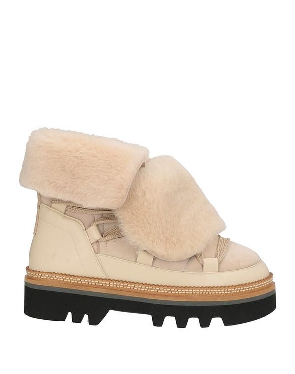 ホーガン レディース シューズ ブーツ・レインブーツ ショートブーツ HOGAN Beige ベージュ