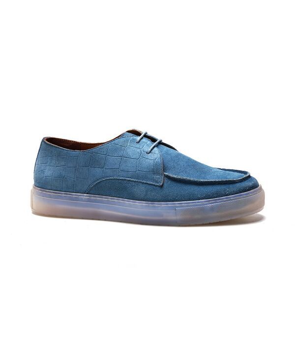 カルロスサンタナ メンズ シューズ スニーカー Carlos by Carlosantana Mens Echo Moc Shoe Blue ブルー
