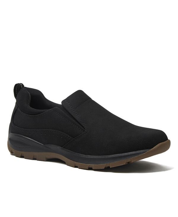 ランズエンド メンズ シューズ スニーカー Lands End Mens Any Weather Slip On Shoes Black ブラック