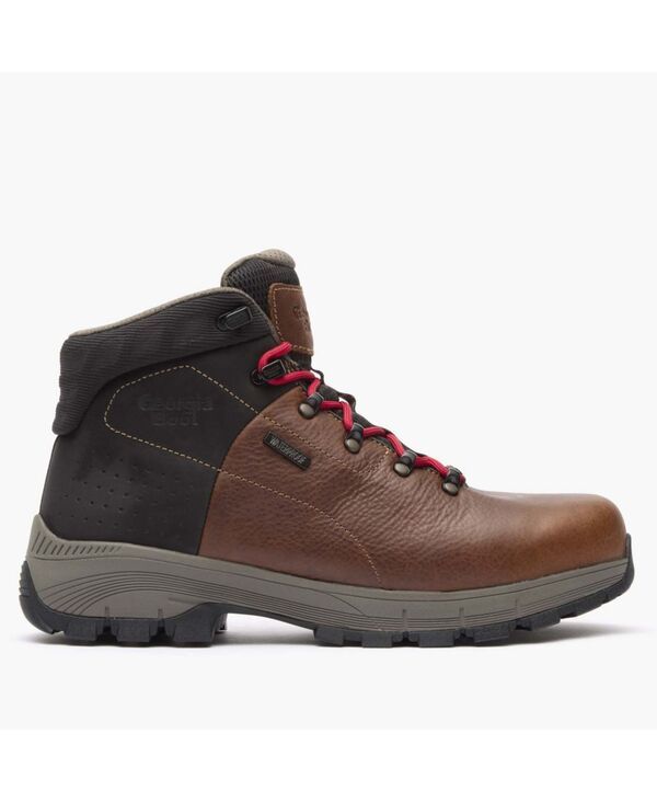 ジョージブーツ メンズ シューズ スニーカー GEORGIA BOOT Mens Eagle Trail Alloy Toe Waterproof HikerBlack Brown ブラウン