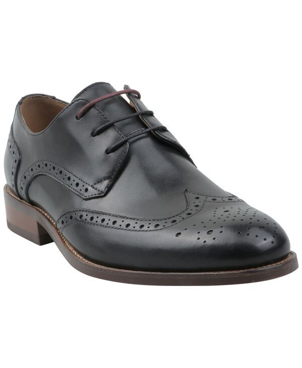バースリー メンズ シューズ スニーカー ヒール Bar III Mens Block Heel Dresshoes Black Leather ブラック 18,735円