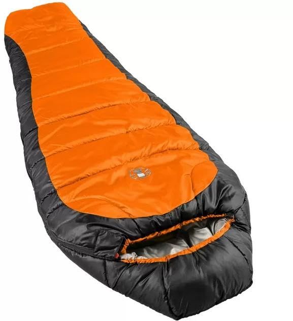 Coleman コールマン ノースリム マミー型 寝袋 オレンジ ブラック -18℃ 188cm 大人用 キャンプ アウトドア スリーピングバッグ サーモテック 秋 冬用 シュラフ 氷点下 丸洗い可pms