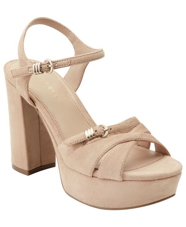 マークフィッシャー レディース シューズ サンダル プラットフォーム Marc Fisher Womens Dollup Multi Straplatform Sandals Beige ベージュ 25,980円