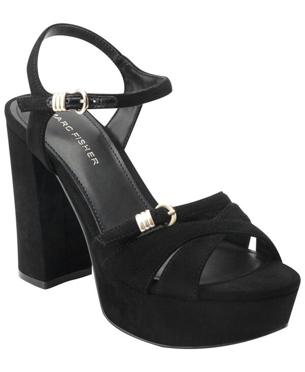 マークフィッシャー レディース シューズ サンダル プラットフォーム Marc Fisher Womens Dollup Multi Straplatform Sandals Black ブラック 18,965円
