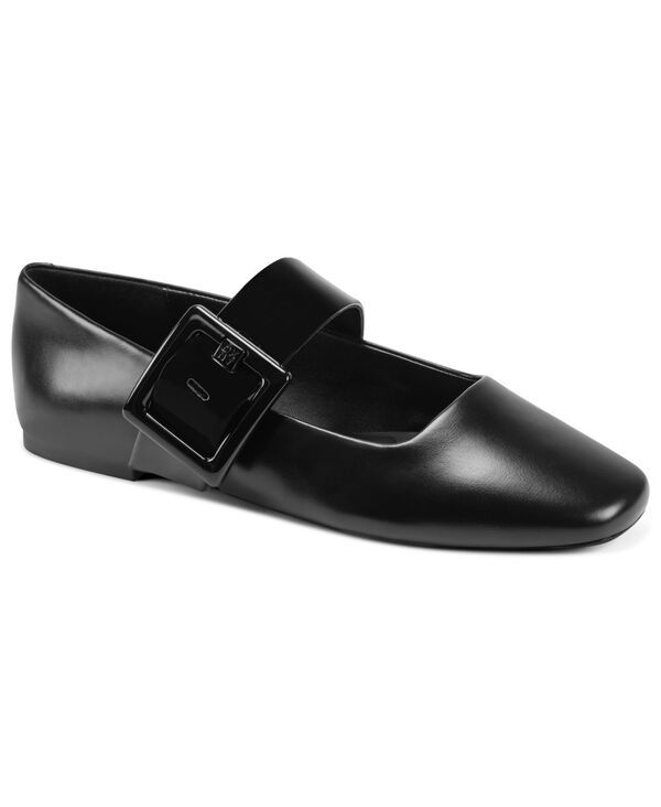 ダナ キャラン ニューヨーク レディース シューズ パンプス DKNY Womens Deyvonn Mary Jane Buckle Flats Black ブラック