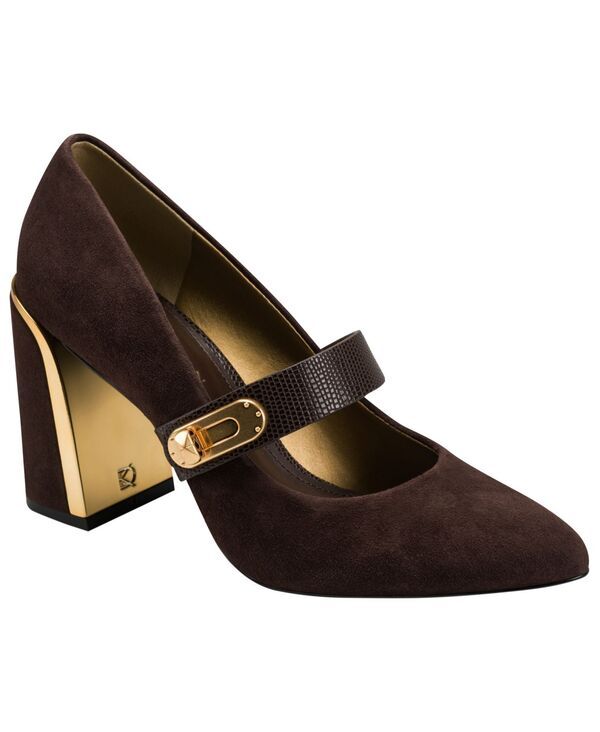ダナ キャラン ニューヨーク レディース シューズ パンプス Donna Karanew York Womens Rosey Mary Jane Pumps Canyon BrownLeather ブ