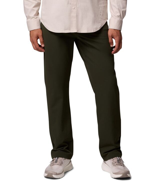 コロンビア メンズ ボトムス カジュアルパンツ Columbia Mens ROC Tech Five Pocket RegularFit Pants Greenscape