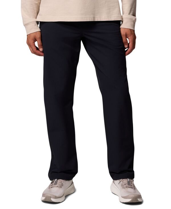 コロンビア メンズ ボトムス カジュアルパンツ Columbia Mens ROC Tech RegularFit Chino Pants Black ブラック