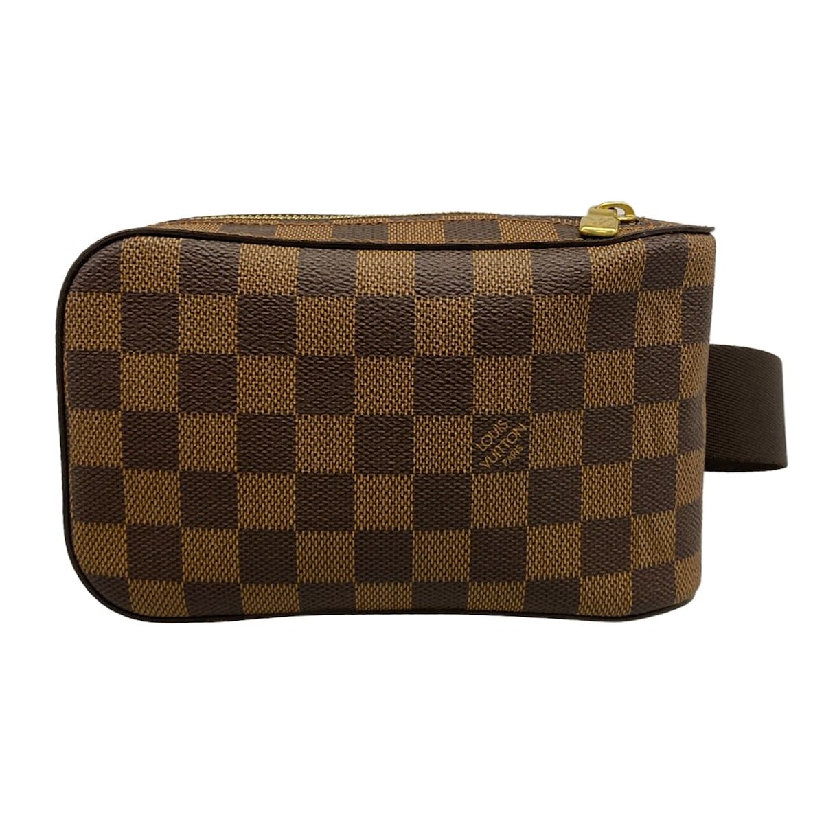 LOUIS VUITTON(ルイヴィトン) ウエストポーチ ダミエ ジェロニモス N51994(新型) エベヌ