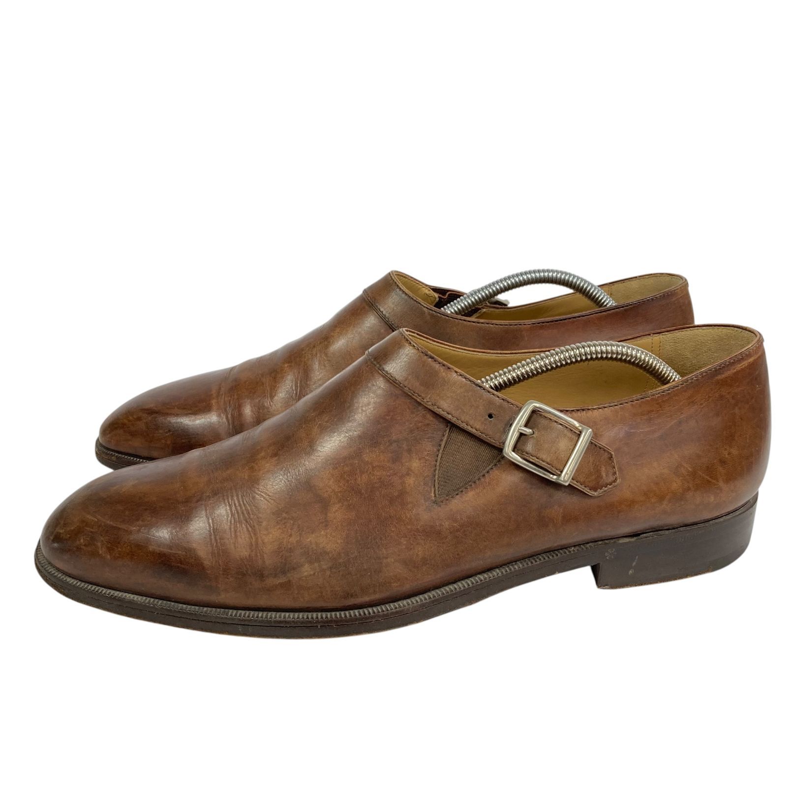 ベルルッティ】本物 Berluti 靴 28.5cm 茶 モンクストラップ ビジネス