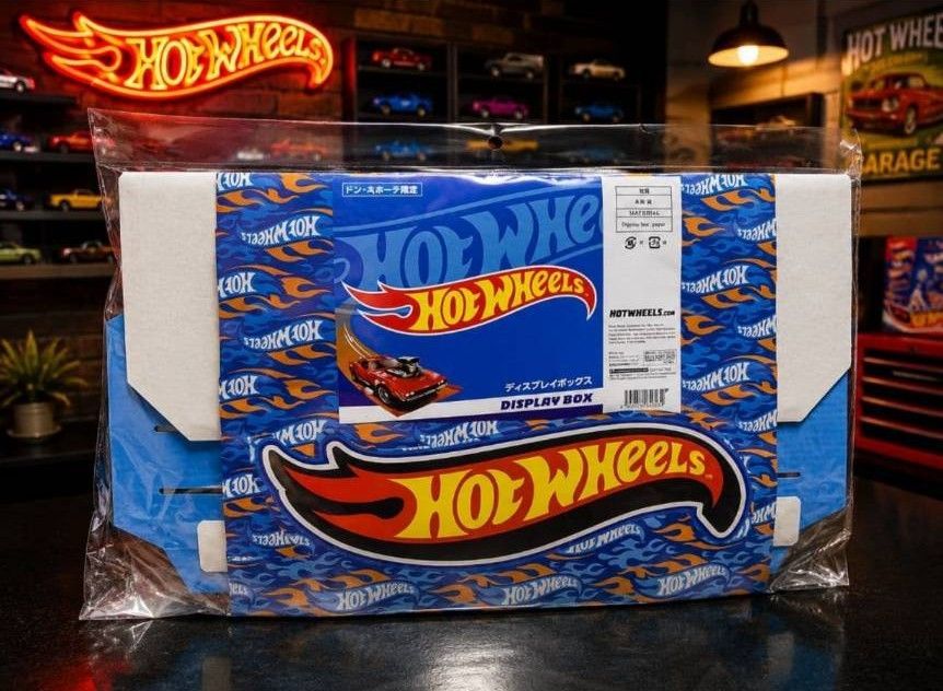 Hot Wheels ディスプレイボックス ミニカー収納 ディスプレイラック