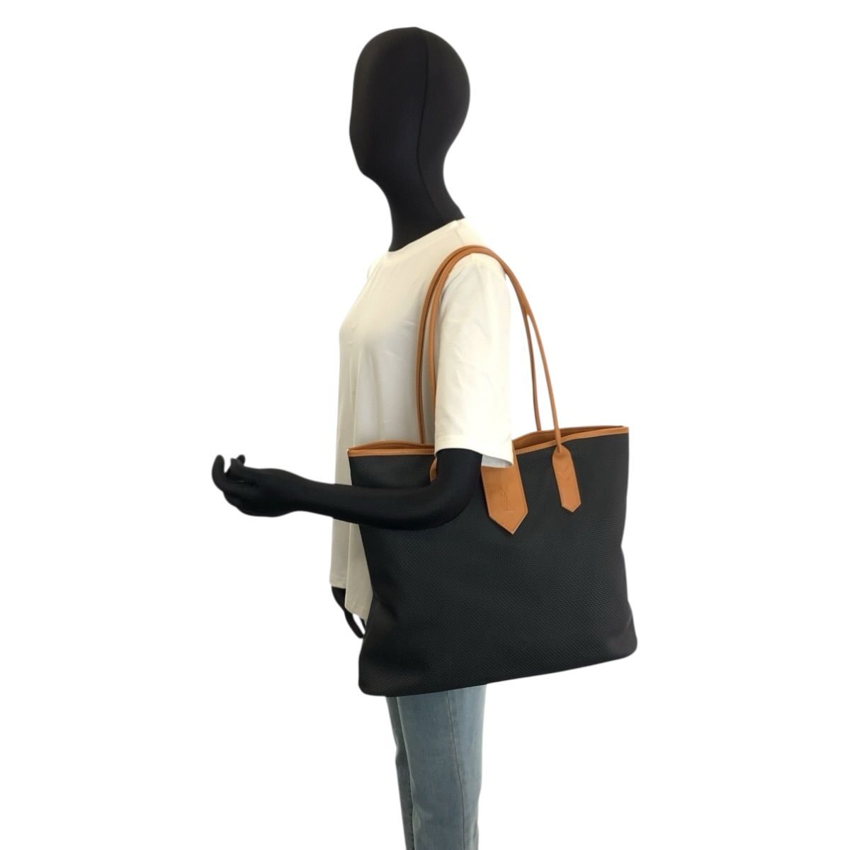 美品 YVES SAINT LAURENT イヴ サンローラン YSL ブラック 黒 ブラウン