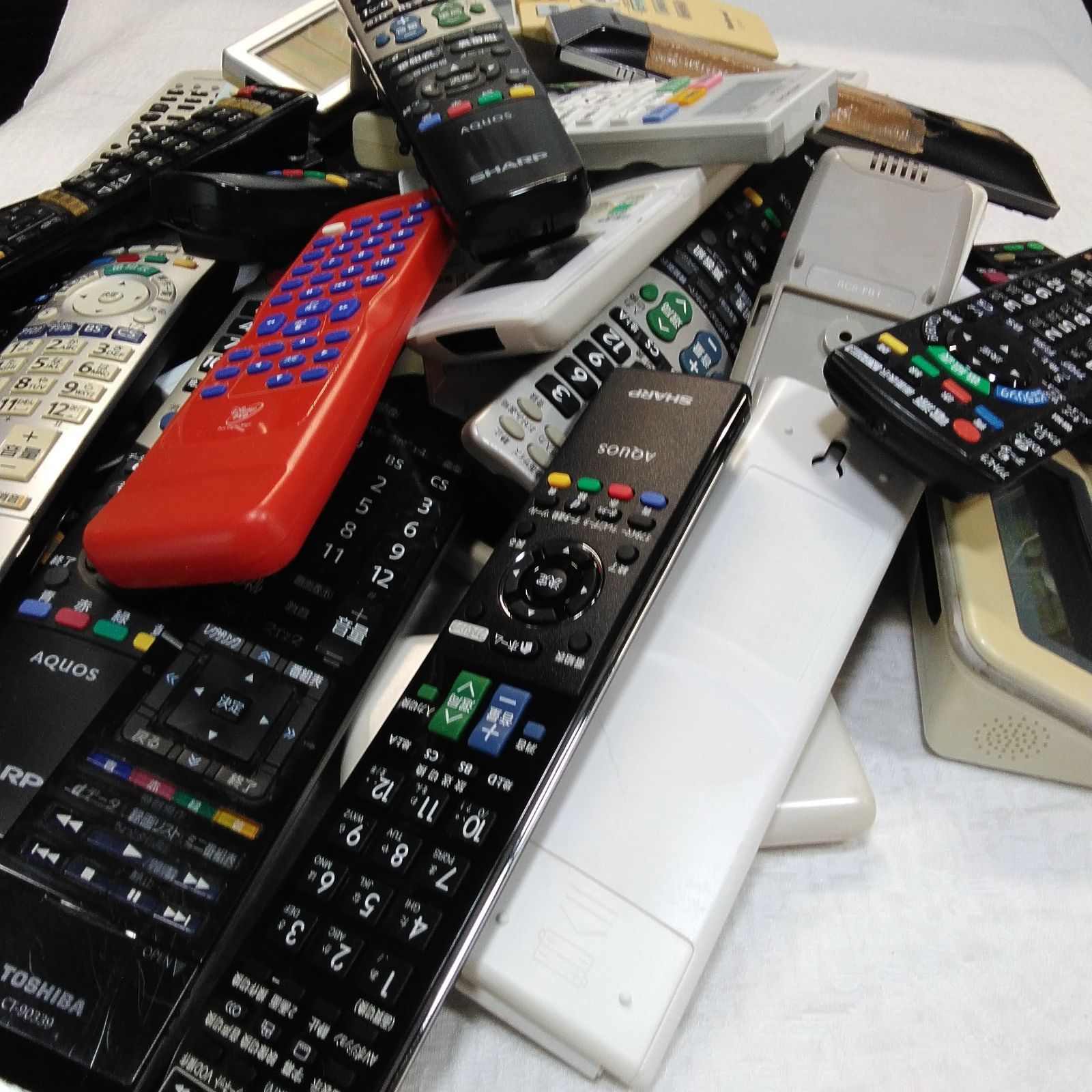 ジャンク！ 家電リモコン まとめ売り テレビ ビデオ オーディオ