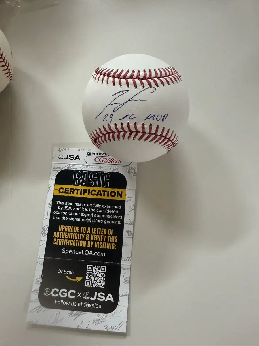 MLB ロナルド・アクーニャ jr サイン入りサインボール JSA