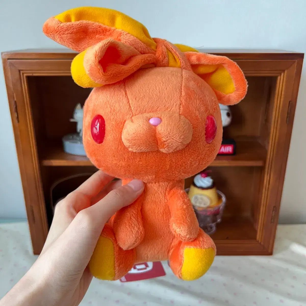 汎用うさぎ オレンジ ぬいぐるみ