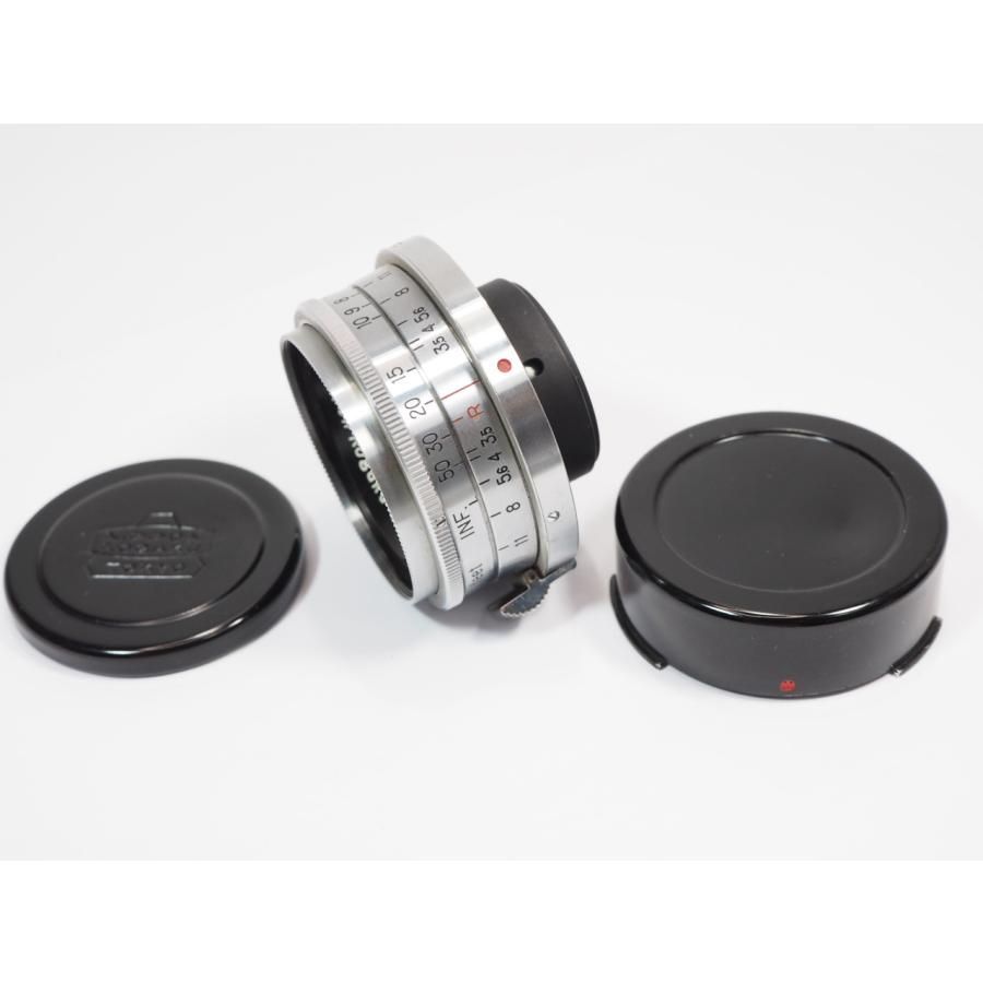 送料無料 Nikon S用 W-NIKKOR-C 3.5cm F3.5 Sマウント レンズ メタルフロントキャップ付 ニコン [管NI7150] 【 カメラの多成堂 】
