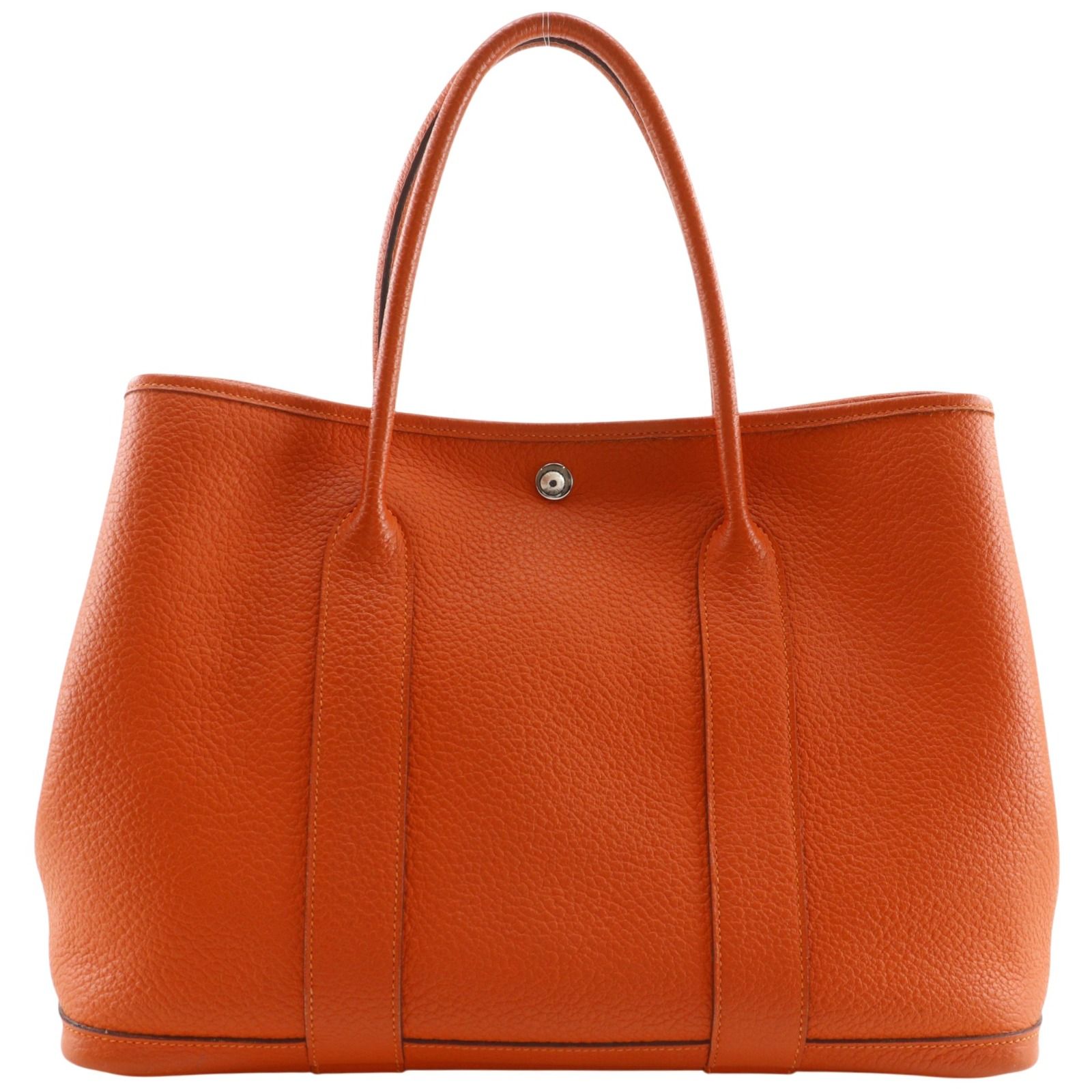 【HERMES】エルメス ガーデンパーティPM カントリー カプシーヌ オレンジ T レディース トートバッグ 134,000円