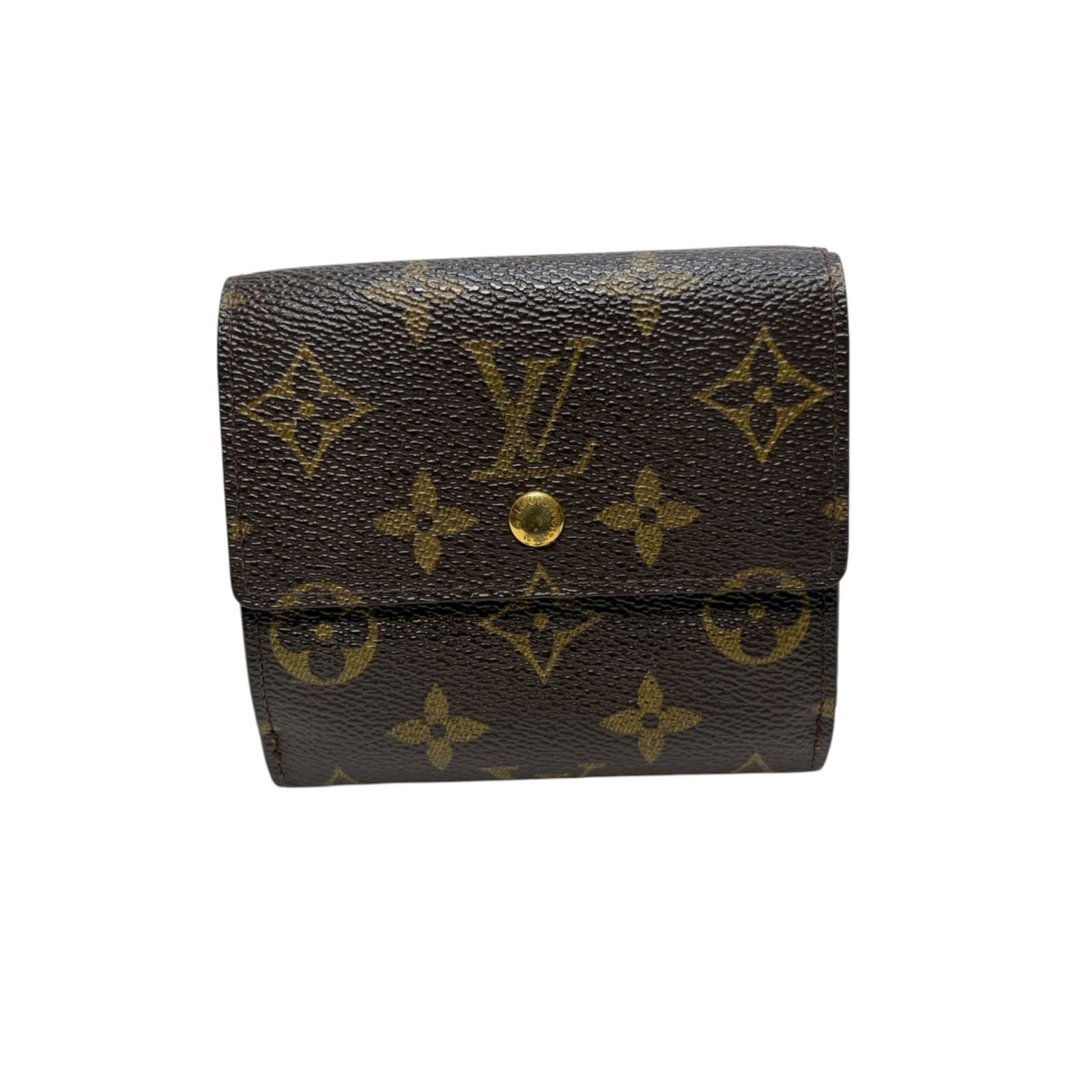4381 LOUIS VUITTON ルイヴィトン モノグラム 三つ折り財布 エリーズ