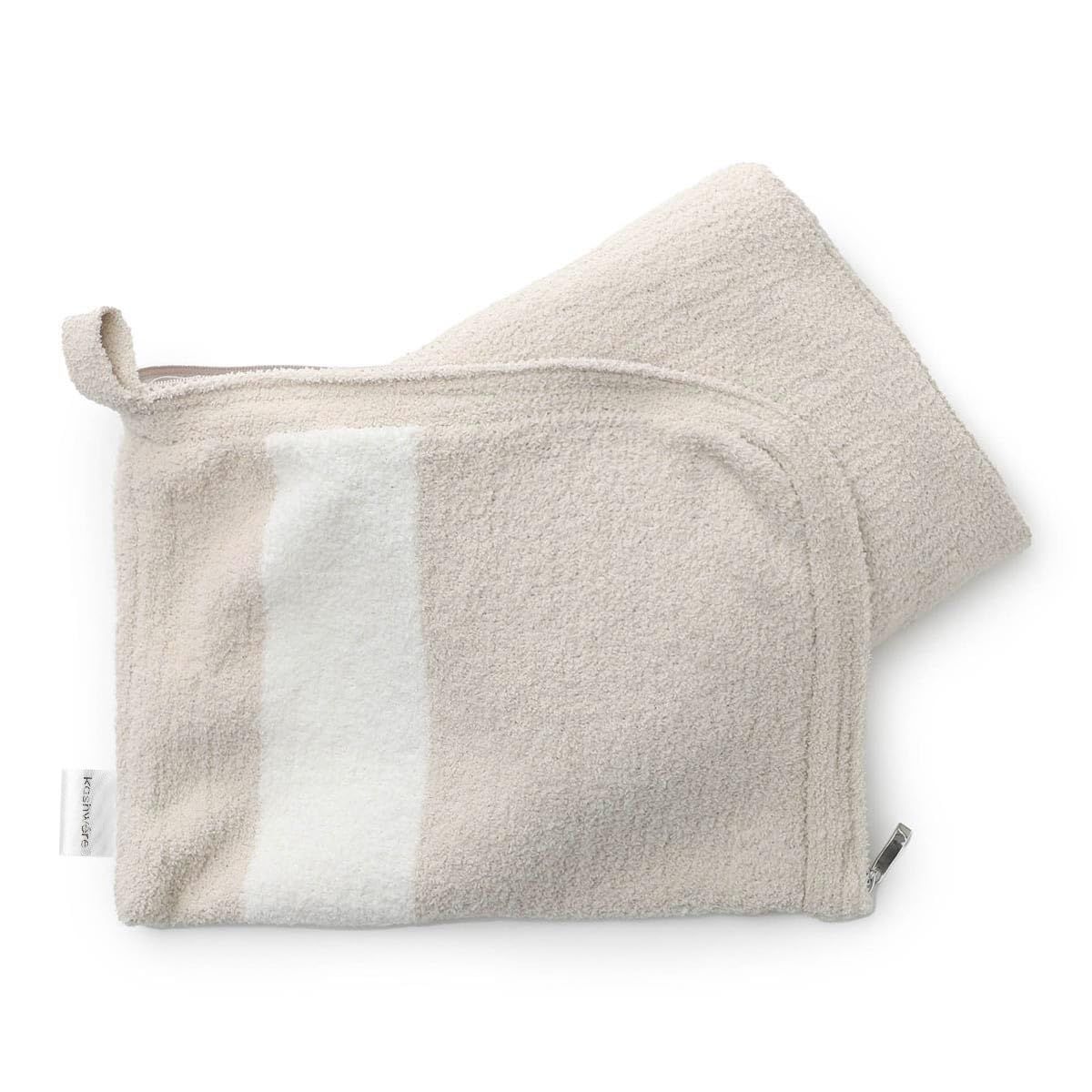(カシウエア) Kashwere トラベルブランケット THROW MINI IN STRIPED POUCH TBP-01 [並行輸入品]pms
