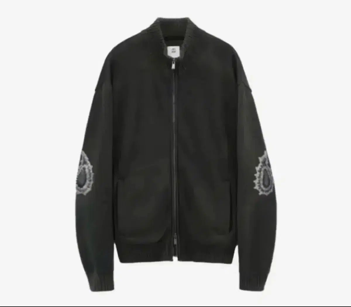 2 ポリテル トラック ニット ジップアップ DARK GREEN